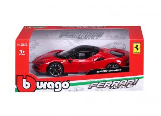 Ferrari SF90 Stradale rot Burago 1:24